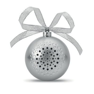 Głośnik  bombka Jingle ball - srebrny
